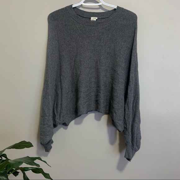 Knit cropped sweater - Picture 3 of 5